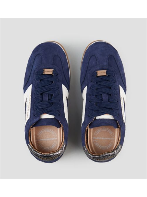 Sneakers Thames in camoscio e logo bianco Alexander Smith ALEXANDER SMITH | ASBETMW-9812-BNO